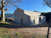 Bâtiment communal -voile béton coffrage mobile - Gravières