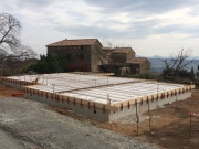 Plancher poutrelles hourdis polystirènes R = 4, avec écorupteurs longitudinaux et transversaux